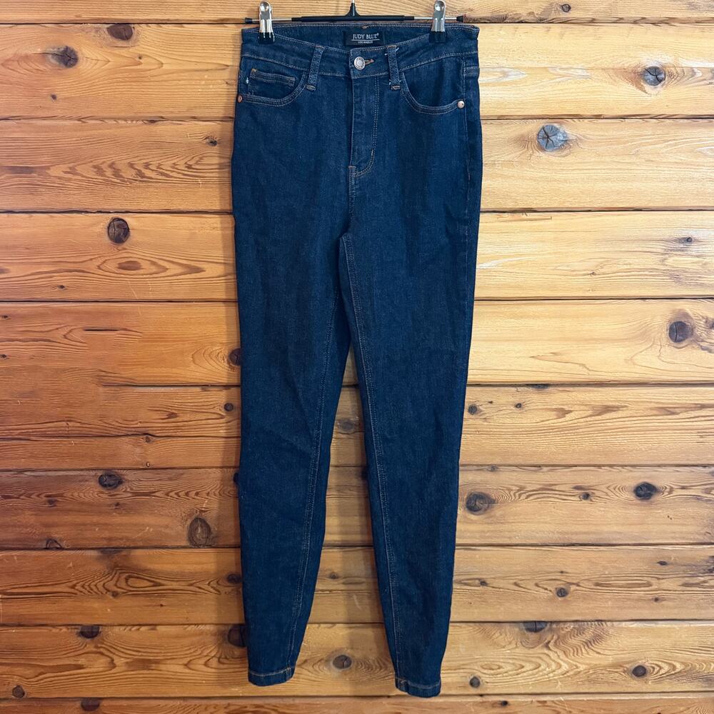 Judy Blue Skinny Fit Dark Blue Wash Size 3/26
